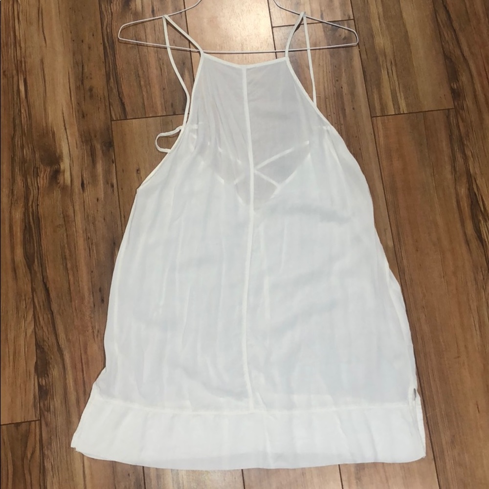Free People White sheath dress